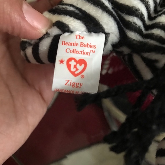 Rare error ziggy the zebra beanie babie - Picture 7 of 8
